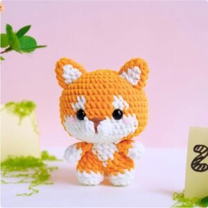 Shiba Playful Baby Crochet