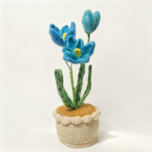 Silk Mohair Pastel Tulip Pot ColorF