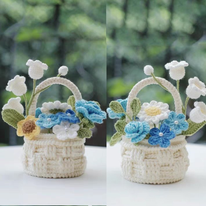 Customized Lovely Flower Basket B