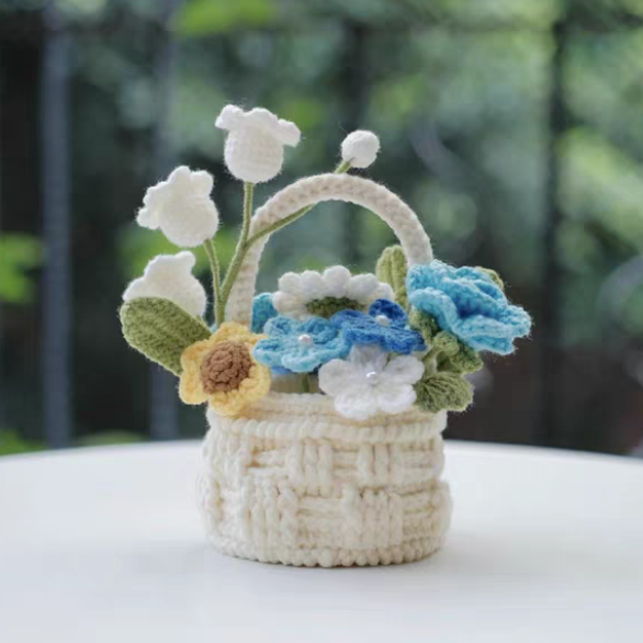 Customized Lovely Flower Basket B - Image 2